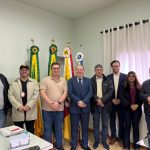 Delegado Corregedor João Nunes,  visita Constantina/ RS e é recepcionado na Prefeitura Municipal….Confep chegando com tudo em Constantina/ RS, para fazer a diferença.