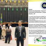 No dia 02 de setembro de 2025, o Delegado Parlamentar João Manoel Andrade representou oficialmente o Conselho Federal Parlamentar (CONFEP) no Congresso Nacional, em Brasília/DF.