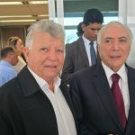 Delegado do Confep Ocimar Scopel participa de encontro com ex presidente Michel Temer em Itu/ SP.