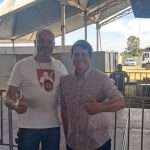 Delegado do Confep PIVATO se encontra com Rodolfo Davóli( Prefeito de Vera Cruz) durante  o VERA CRUZ RODEIO FESTIVAL- 2026